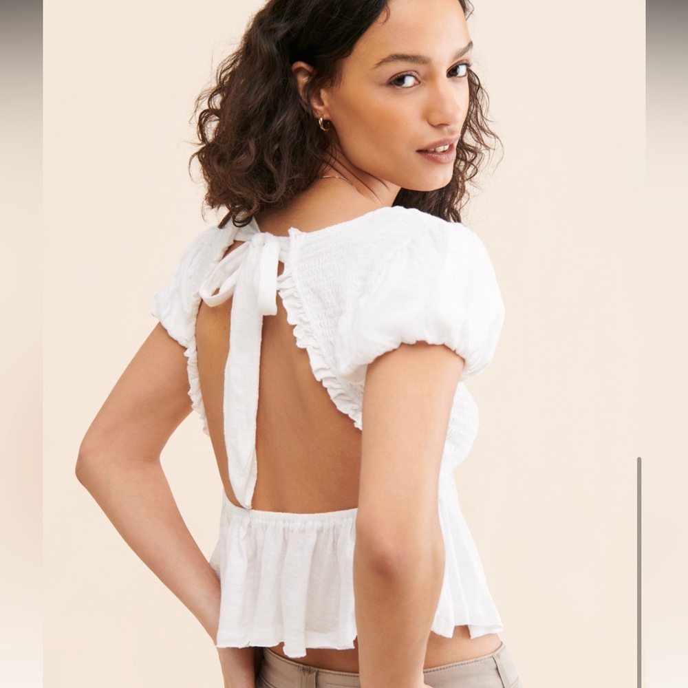 Charlotte Tie-back Top